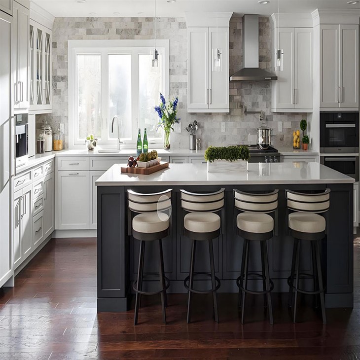 Kitchen Island With Granite Countertop (3)