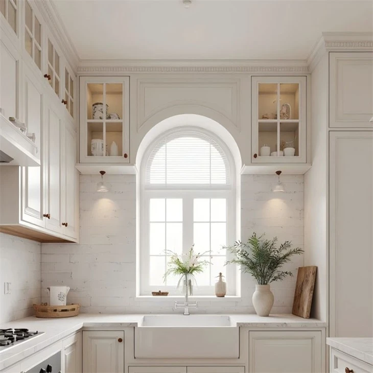 country kitchen painted cabinets (3)