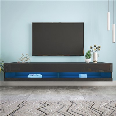 Skrinka pod stenu namontovanú televíziu