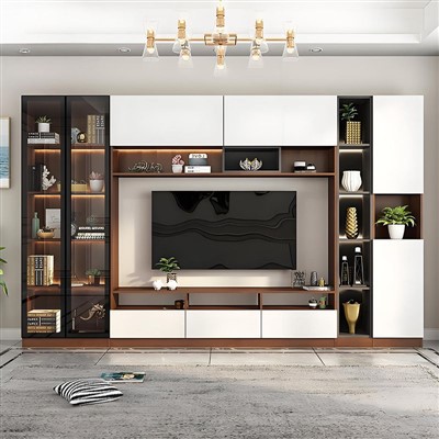 Plávajúca televízna nástenná skrinka